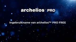 Ingebruikname van archelios™ PRO Free - Simulatie van een fotovoltaïsch project