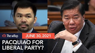 Will LP open doors to Pacquiao? Drilon says party 'open to alliances' if Leni doesn't run