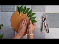 Coconut Leaf Backdrop for Ganapathi Pooja || Background decoration ideas 2023