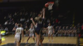 Pleasant Valley Lady Spartans basketball chomps Bettendorf Bulldogs 64-25