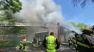 Farmingville FD Working Residential Structure Fire