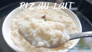 RIZ AU LAIT CRÉMEUX PARFUMÉ CANNELLE - SUCRE VANILLÉ 🌸 recette comorienne #Roukianass