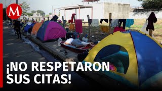 Grupo de migrantes es regresado a Piedras negras a pesar de contar con cita en CBP One