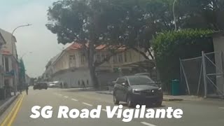 27aug2022 joo chiat lane opel mokka turning left hit pedestrian