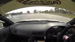 SAUVic Deca tracks and skidpan. Onboard.