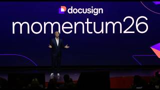 Docusign Momentum26 Keynote: Unveiling a New Era of Agreement AI