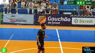 Aberto de Futsal de Parobé | 1 rodada - USP x Gueto/UDF