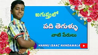 ఐగుప్తు లో పది తెగుళ్ళు వాటి పేర్లు|| BY HANNU ISAAC  ||