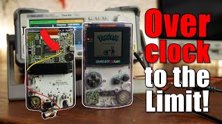 Overclocking can be useful?! Let's try with my GameBoy \u0026 Arduino