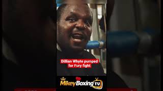 Dillian Whyte ready for Tyson Fury #furywhyte #boxing #fight