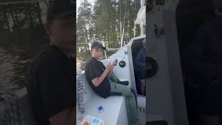 A Sunday in September. Sauna at Petäjäsaari. Sailing at lake Keitele