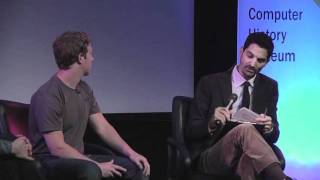CHM Revolutionaries: Facebook Effect- Author David Kirkpatrick & FB's CEO Mark Zuckerberg