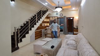 Inside Tour Of 108Gaj 3bhk Ultra Luxury Villa With Beautiful interior work | 15.5x63 house design