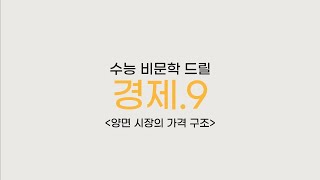 [수능 비문학 드릴-경제] 9. 양면 시장의 가격 구조 (2022 고1 11월)