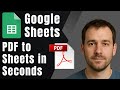 Convert PDF Invoices to Google Sheets in Seconds with AI (2025 Tutorial)