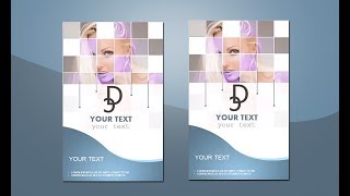 Print Design Corporate Flyer Photoshop Tutorial