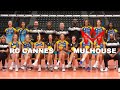 Volleyball LAF RC CANNES VOLLEY vs MULHOUSE ALSACE VLOG by Mister Medhi Live TV Sports 2023