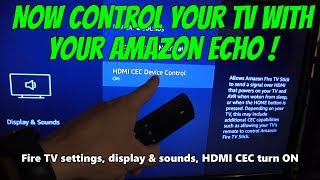How to control your TV with your Amazon Echo Alexa !