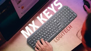 Trên tay bàn phím Logitech MX Keys