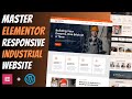 🔥Complete Responsive CONSTRUCTION WEBSITE using ELEMENTOR | Wordpress Elementor Tutorial 2025
