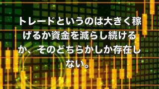 FX（為替）で大損している初心者のための動画入門講座「トレードというのは大きく稼げるか資金を減らし続けるのか、そのどちらかしか存在しない」【専業トレーダー 翔太】