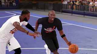 NBA 2k20 - Lebron James vs Michael Jordan 1 on 1 Blacktop | PS4 Pro (HD)