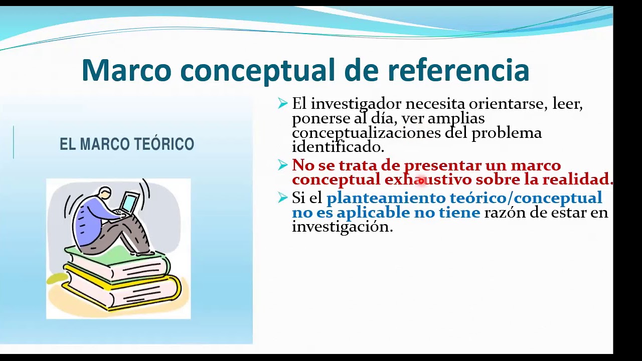 Clase Grabada: El Marco Conceptual De Referencia - YouTube