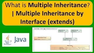What is Multiple Inheritance? | Multiple Inheritance by Interface(extends) | Java Tutorial