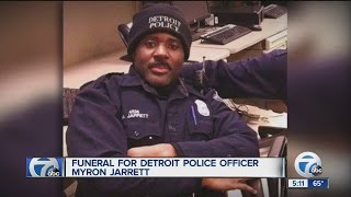 Funeral held for fallen DPD officer Myron Jarrett