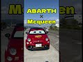 アバルトx マックイーン　 アバルト automobile ディーラー フィアット トミカ アルト カスタム abarth いいね フィアット500