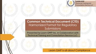Common Technical Document CTD