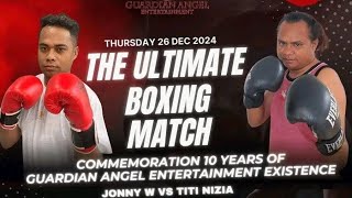 TITI NIZIA HAMONU JONY W IHA RONDE 1  IHA RING LETEN, HARAME EVENTU THE ULTIMATE BOXING MATCH 2024