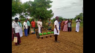 புழுதி நேரடி நெல் விதைப்பு கருவி - பகுதி 1 | Direct Seeding of Rice to Save Water | PADDY FARMING