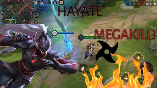 Hayate MEGAKILL!!! Aov Arena of Valor