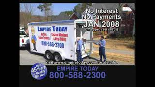 Empire Today New Gutters Commercial 2006