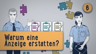 Opfern helfen - aber wie? Clip 6 Warum eine Anzeige erstatten?