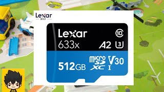 This Lexar microSD card 512 GB is a Beast