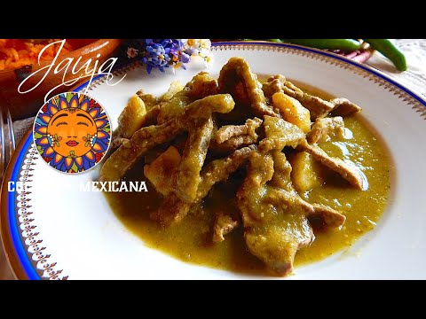 Bistec en Salsa Verde con Papas Bistec en Salsa Verde con Papas