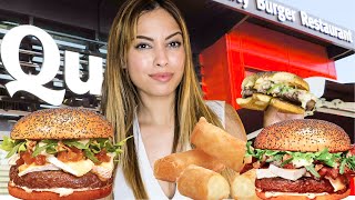 JE GOÛTE LE BURGER CAMEMBERT-POMME DE CHEZ QUICK (au secours) ! ( ET D'AUTRES NOUVEAUTÉS)