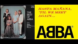 ABBA –  Hasta Mañana *1974* /// *vinyl* *compilation Australian pressing*