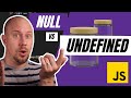 Null vs Undefined - which one should you use in JS?