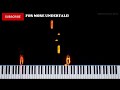 uwa so heats ♫ from undertale piano tutorial