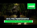 En el 'Poli' manifestantes bloquearon la Av. Regional - Teleantioquia Noticias