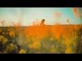 Copyright free video | Girl in flower field