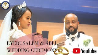 || Eyerusalem \u0026 Abel ||  CHURCH Wedding Ceremony Frankfurt || Hochzeit || 18.07.2021