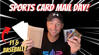 A Very Unique Sports Card Mail Day! F1, Baseball, & More!