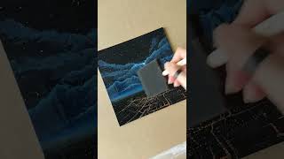 How to Varnish an Acrylic Painting ｜ Night Sky