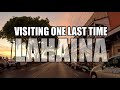 4K Lahaina Maui July 2023 before the Fires : Walking & Driving by the Banyan Tree