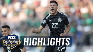 Mexico's Antuna scores first goal to make it 1-0 vs. Cuba | 2019 CONCACAF Gold Cup Highlights