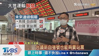 台鐵.高鐵鬆綁! 最快6/7上列車\